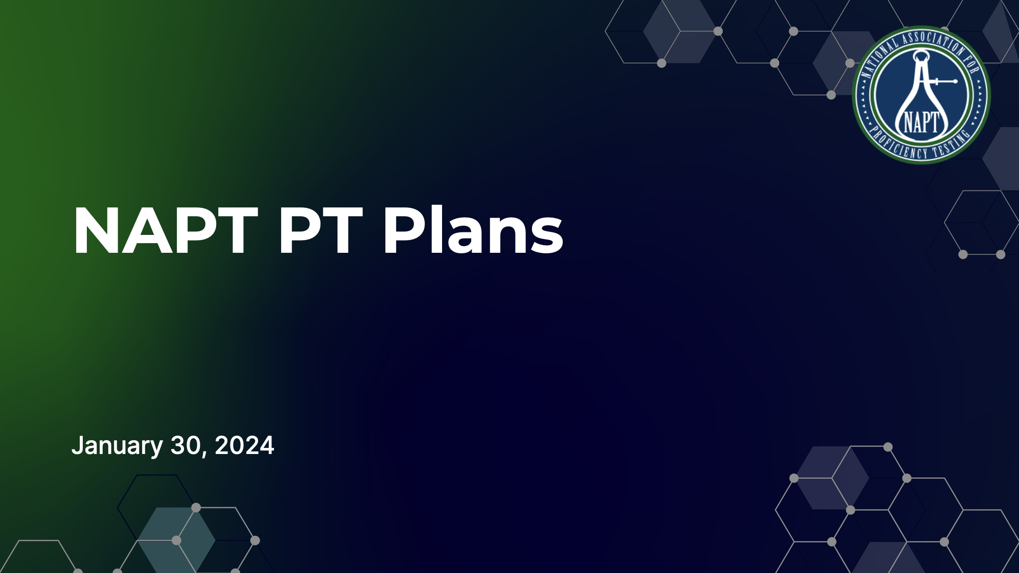 Understanding Proficiency Testing Plans